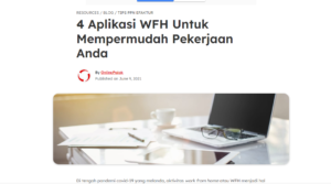 4 aplikasi WFH
